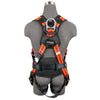 Safewaze V-Line Construction Harness: 3D, QC Chest, TB Legs - Ironworkergear