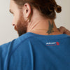 Ariat FR Air Crew T-Shirt-Key Largo Heather