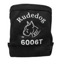 Rudedog Black Canvas Bolt Bag #B-6006T