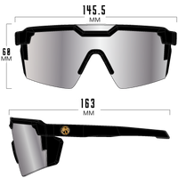 Heat Wave Future Tech Sunglasses: Turbo Frame/Sunblast Lens Z87+ - HardHatGear