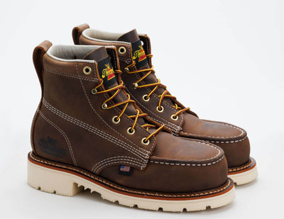 Thorogood Womenâ€™s American Heritage â€“ 6â€³ Trail Crazy Horse Safety Toe â€“ Moc Toe MAXWear 90  #504-4375