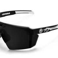 Heat Wave Future Tech Sunglasses: Bones Frame/Black Lens Z87+ - HardHatGear