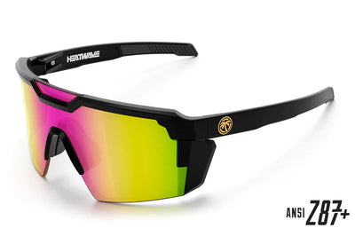 Heat Wave Future Tech Sunglasses: Black Frame Savage Spectrum Z87+ - HardHatGear