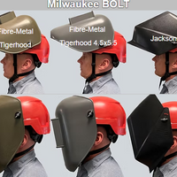 DRD Welding Helmet Adapters for Milwaukee Bolt Helmet Hardhat