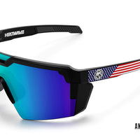 Heat Wave Future Tech Sunglasses: Stars & Stripes USA  Z87+ - HardHatGear