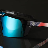 Heat Wave Future Tech Sunglasses: Stars & Stripes USA  Z87+ - HardHatGear