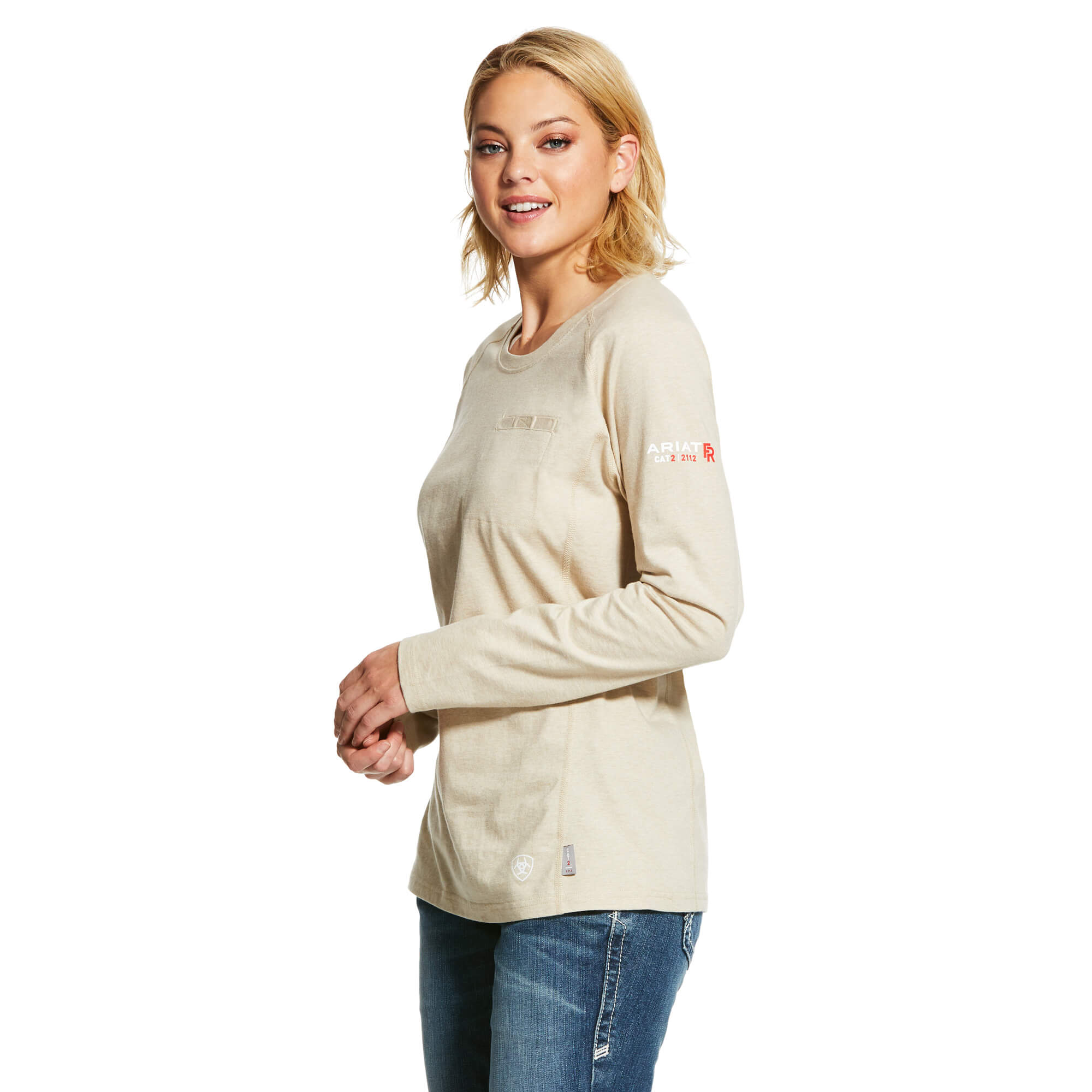 Ariat Women s FR Air Crew Long Sleeve T Shirt