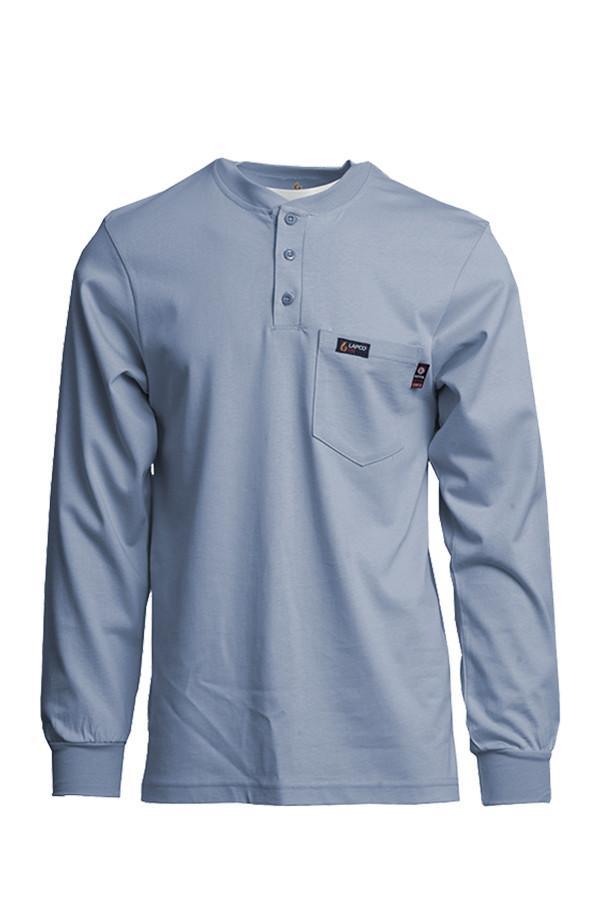 LapCo 7oz FR Henley- Discontinued - Ironworkergear