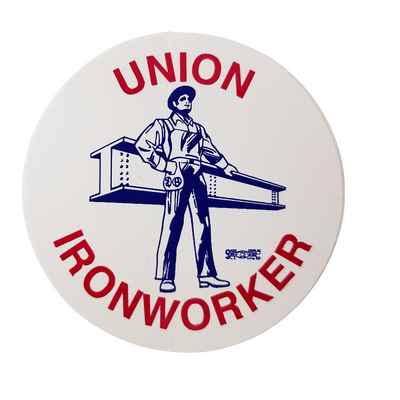 Union Ironworkers Building Canada Bumper Sticker #IW16C