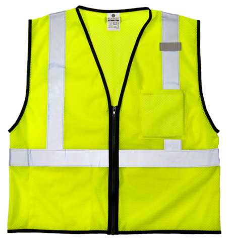 ML Kishigo Economy Class 2 Mesh Safety Vest | Ironworkergear