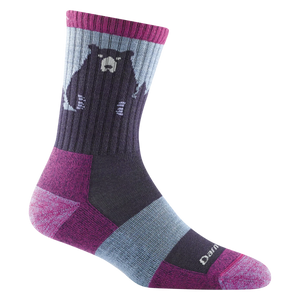 Darn Tough Women's Bear Town Micro Crew Lightweight Hiking Sock - Ironworkergear